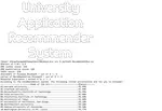 Analysis and Prediction of Graduate School Admissions